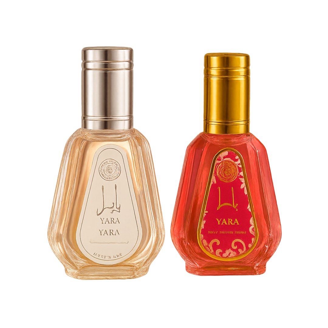 Coffret Eau de parfum Yara Rose & Yara Candy yara