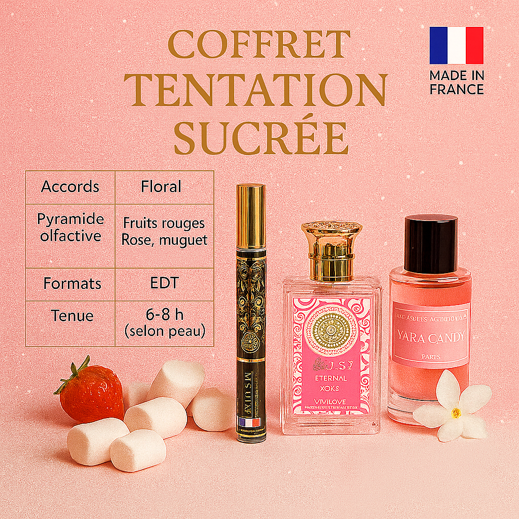 Coffret Tentation Sucrée pour Femme Maison Prestiria