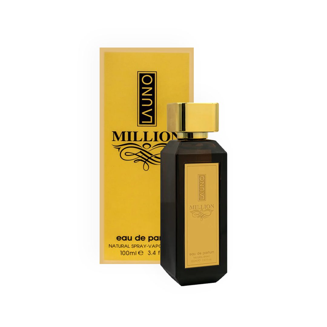 Packshot du parfum La Uno Million Elixir 100ml par Fragrance World.
