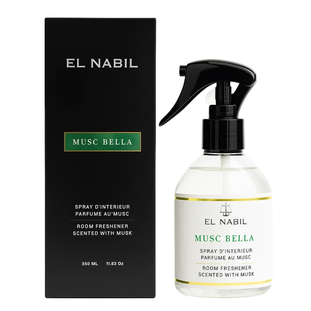 Spray d'ambiance Musc Bella 350 ml - El Nabil Maison Prestiria