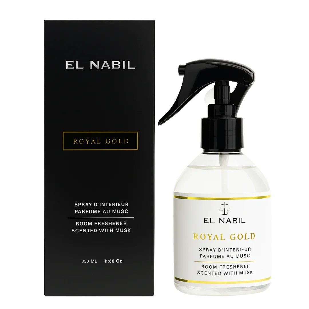Spray d'ambiance Royal Gold 350 ml - El Nabil Maison Prestiria