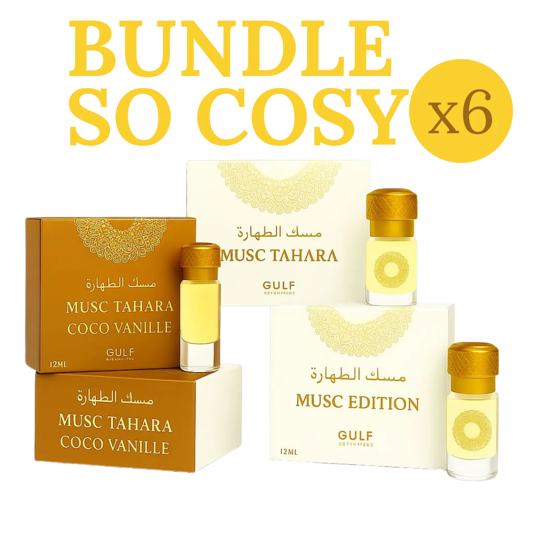 LOT DE 6 MUSCS TAHARA & COCO VANILLE Maison Prestiria