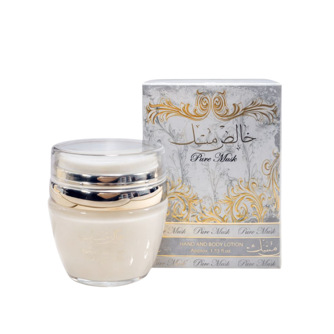 Lotion parfumée Pure Musk 45 ml – Hand & Body Lotion Maison Prestiria