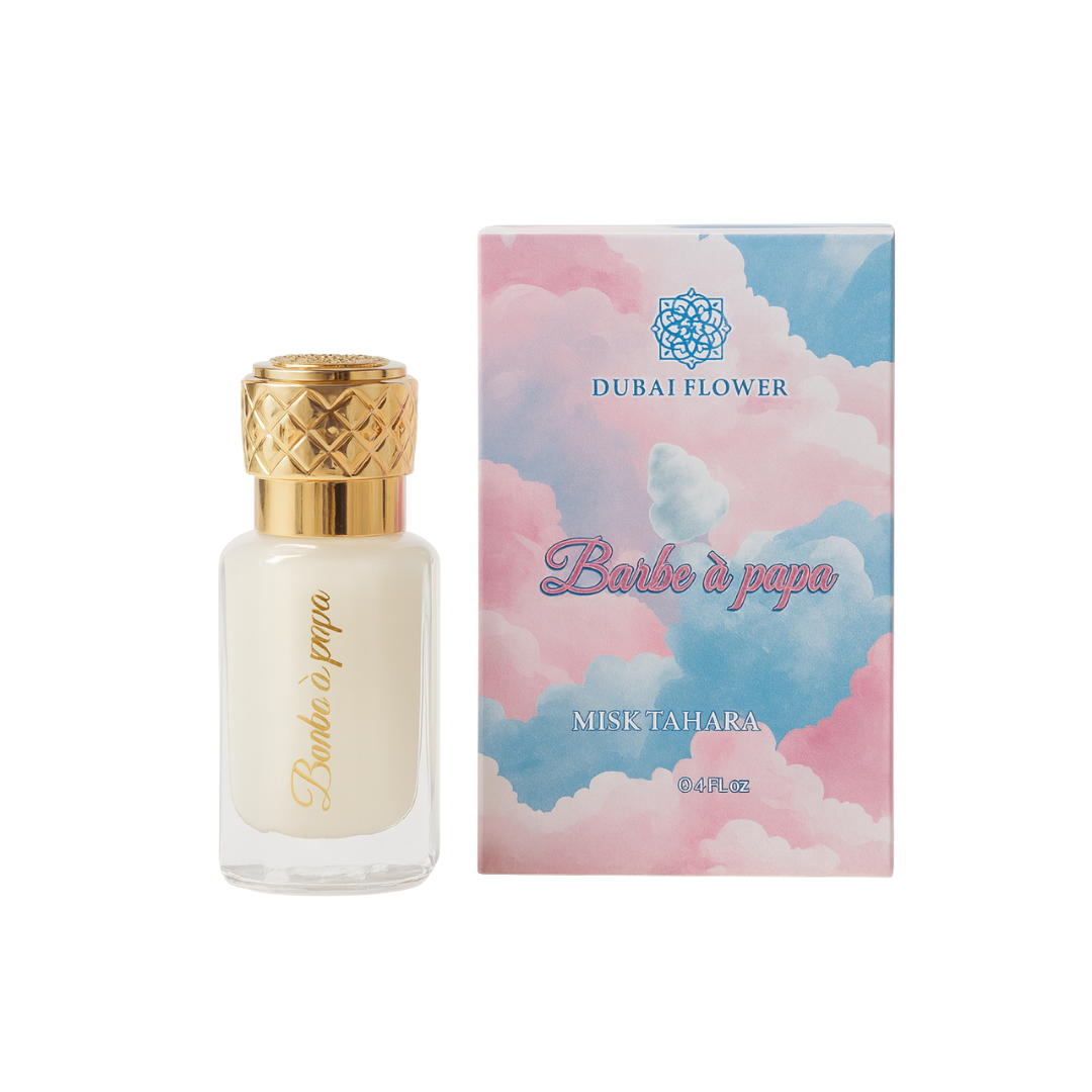 Musc Tahara Barbe à papa 12 ml – Dubai Flower Maison Prestiria