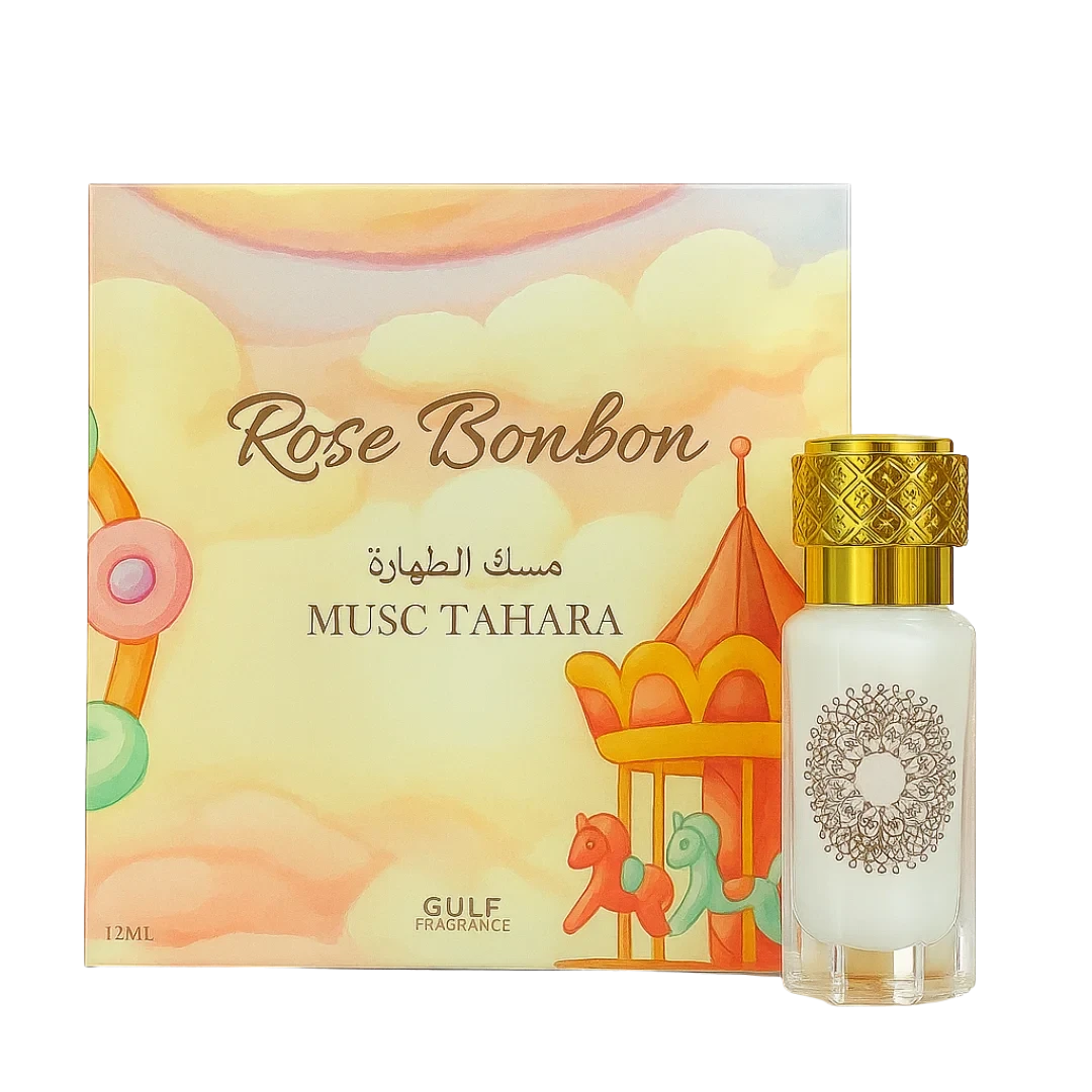 Musc Tahara Rose Bonbon 12 ml – Gulf Fragrance Maison Prestiria