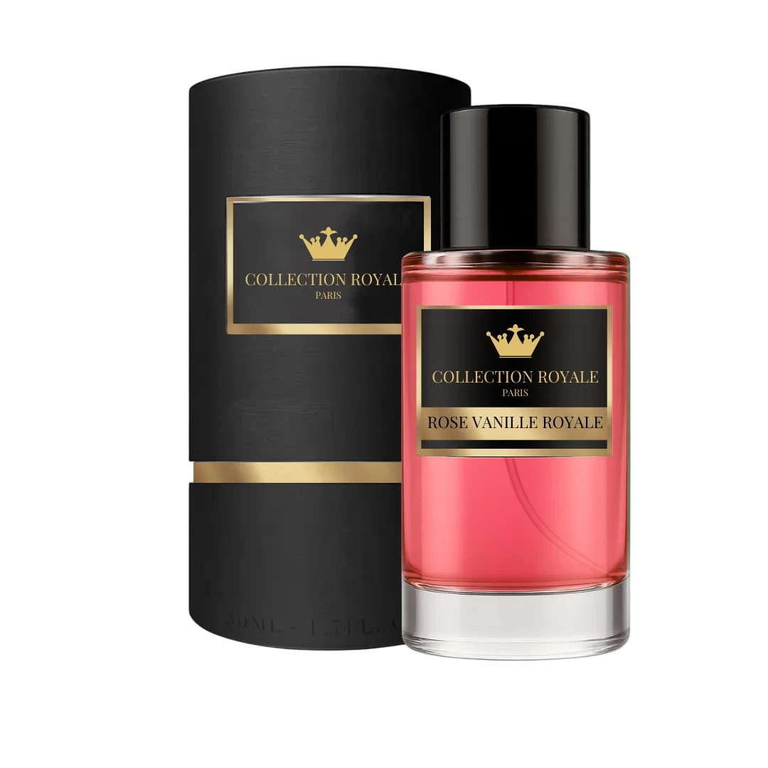 Eau de Parfum Rose Vanille Royale 50ml – Collection Royale Collection Royale