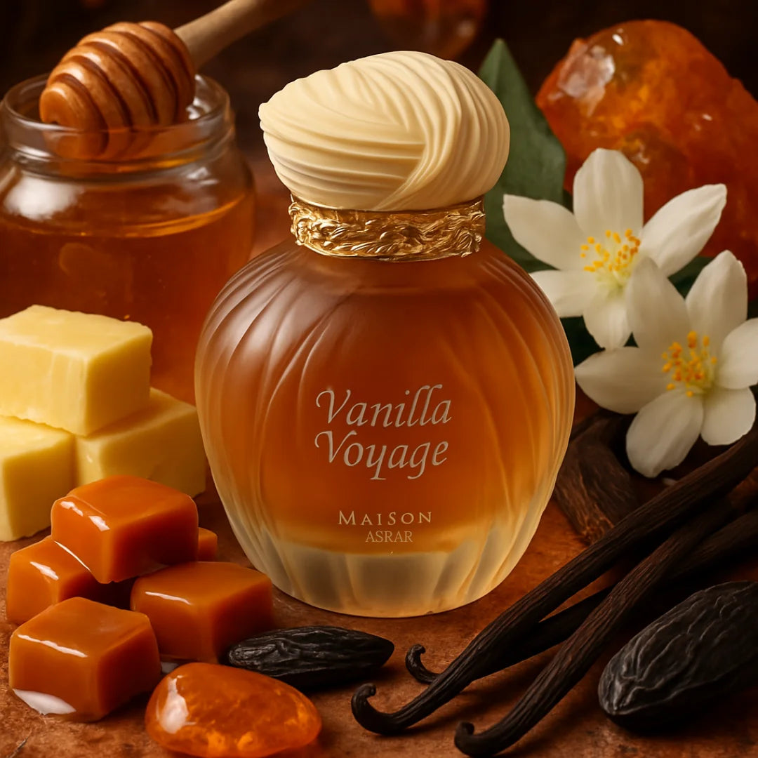 Eau de Parfum Vanilla Voyage 100ml - Maison Asrar Maison Asrar