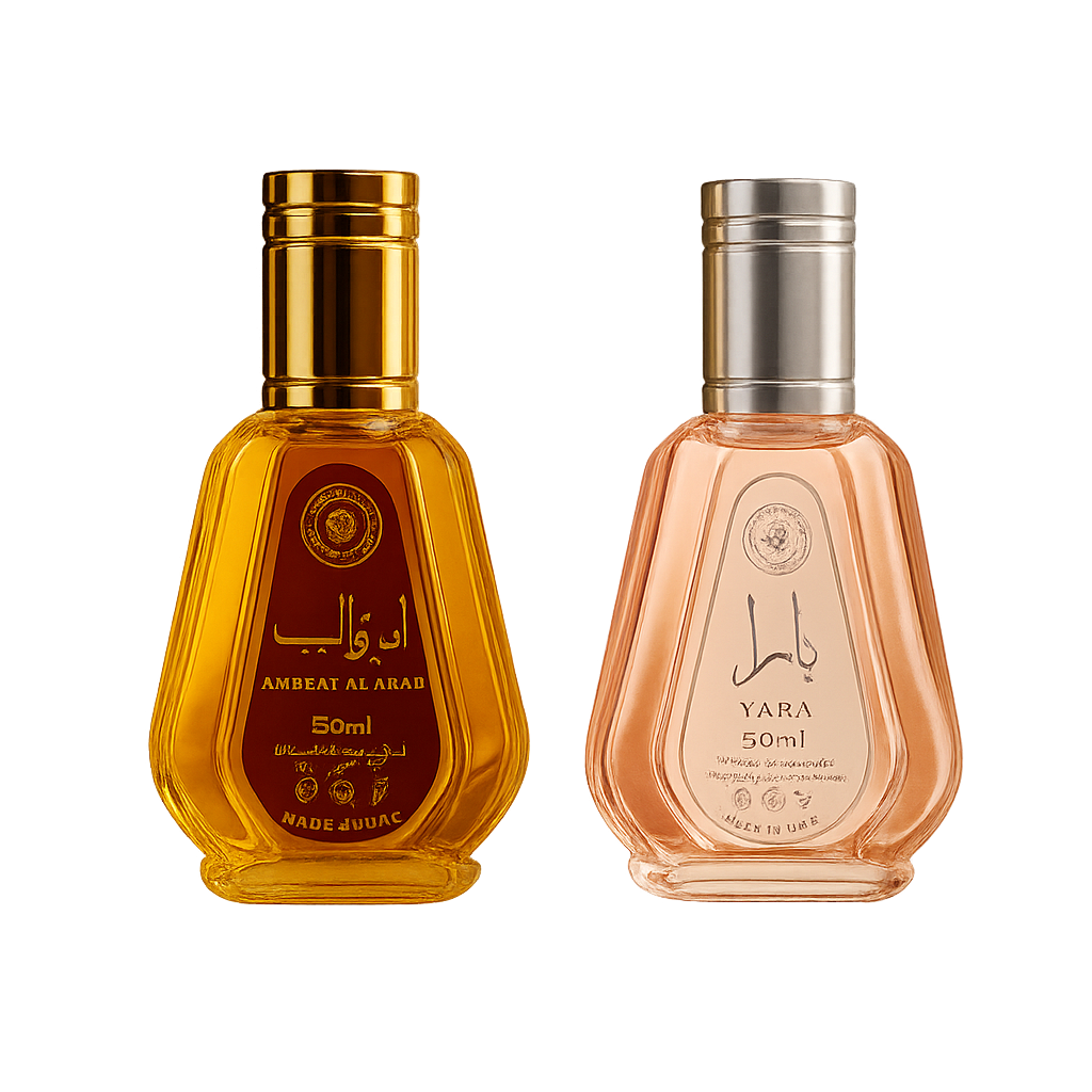 Coffret Eau de parfum Ameerat Al Arab & Yara Rose yara