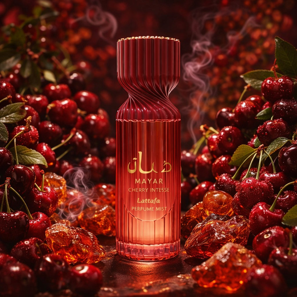 Brume parfumée Mayar Cherry Intense 250 ml - Lattafa Maison Prestiria