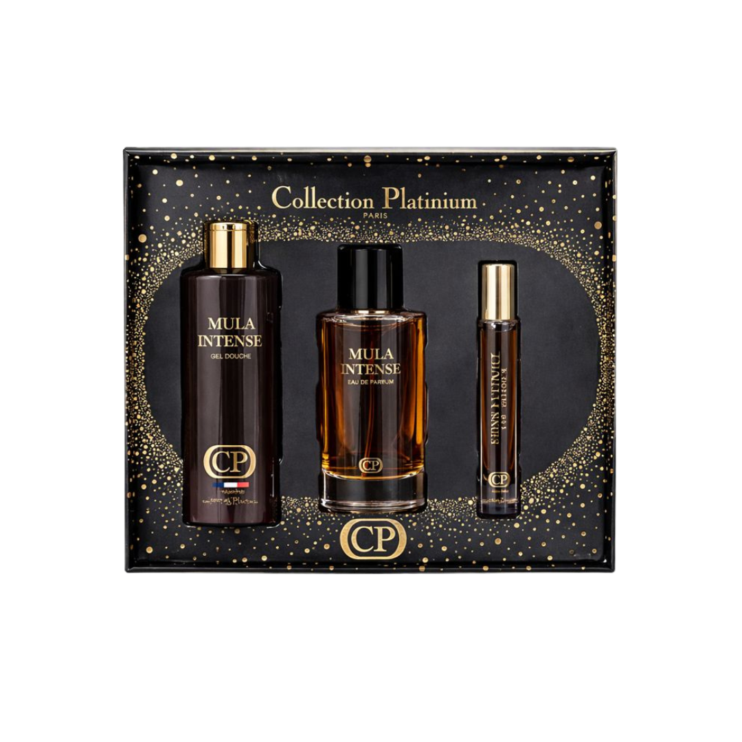 Coffret parfum Mula Intense – Collection Platinum (Paris) Maison Prestiria