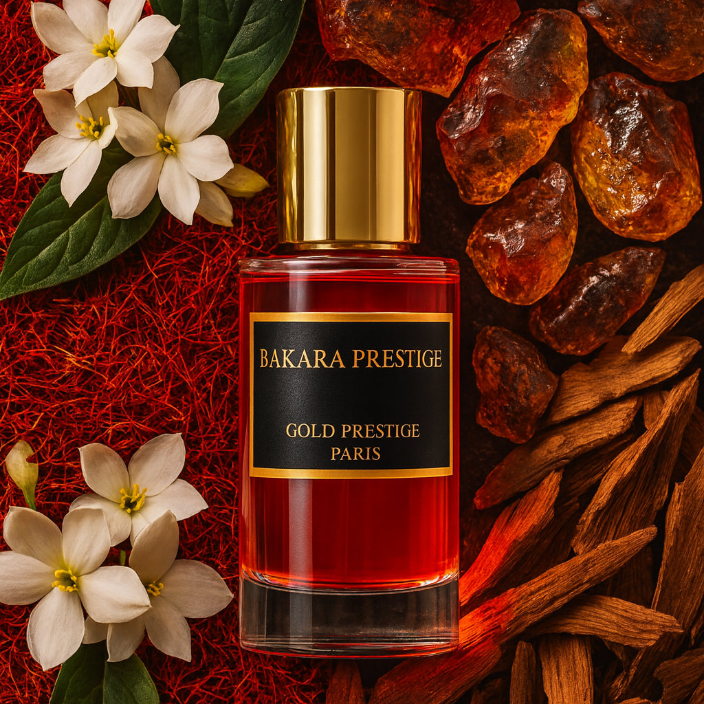 Eau de Parfum Bakara Prestige 50 ml - Gold Prestige Paris Maison Prestiria