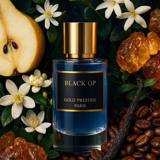 Eau de Parfum Black Op 50 ml - Gold Prestige Paris Maison Prestiria