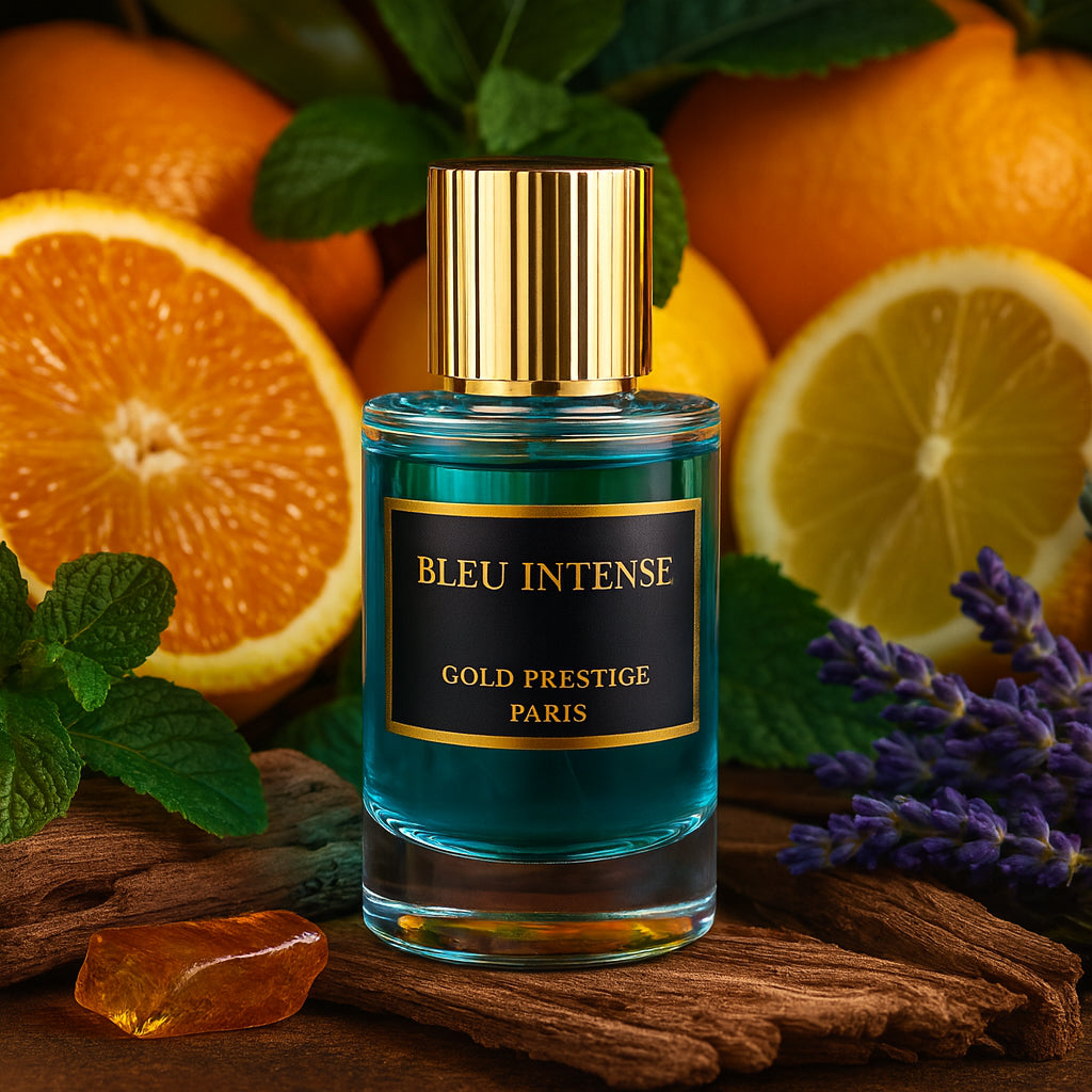 Eau de Parfum Bleu Intense 50 ml - Gold Prestige Paris Maison Prestiria