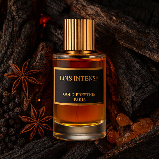 Eau de Parfum Bois Intense 50 ml – Gold Prestige Paris Maison Prestiria