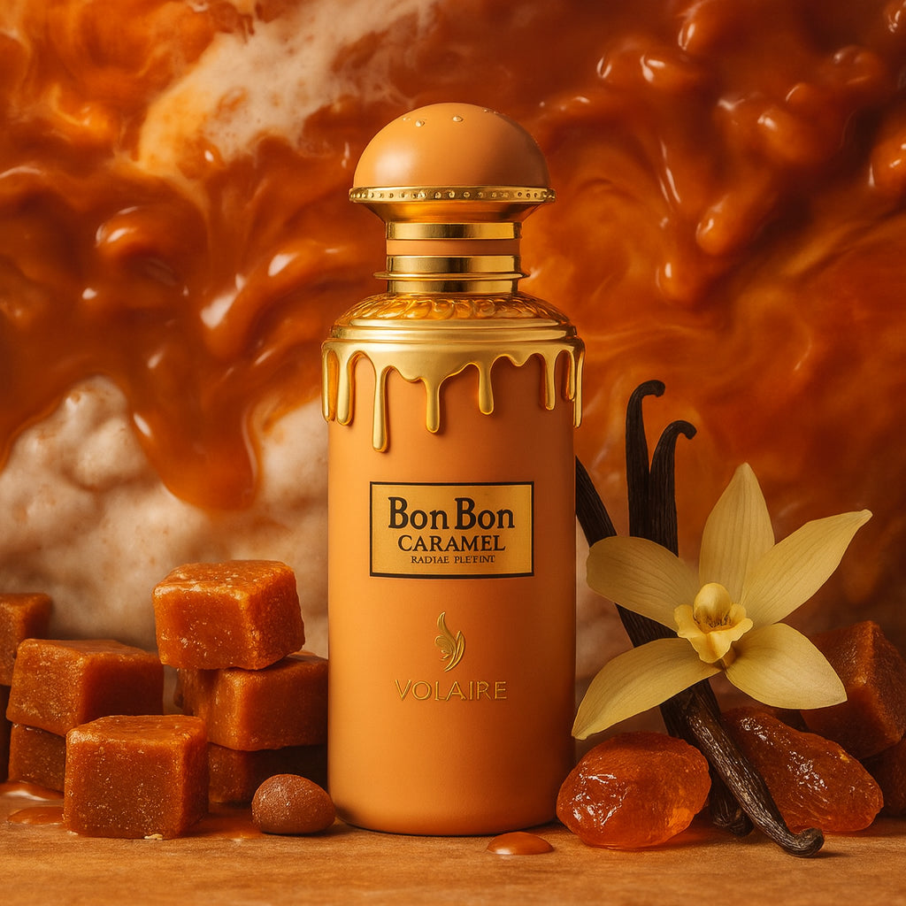 Eau de Parfum Bonbon Caramel 100 ml – Volaré Privé Maison Prestiria
