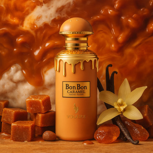 Eau de Parfum Bonbon Caramel 100 ml – Volaré Privé Maison Prestiria