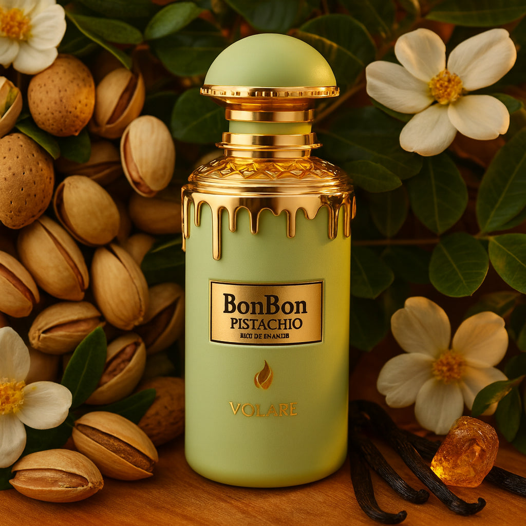 Eau de Parfum Bonbon Pistachio 100 ml – Volaré Privé Maison Prestiria
