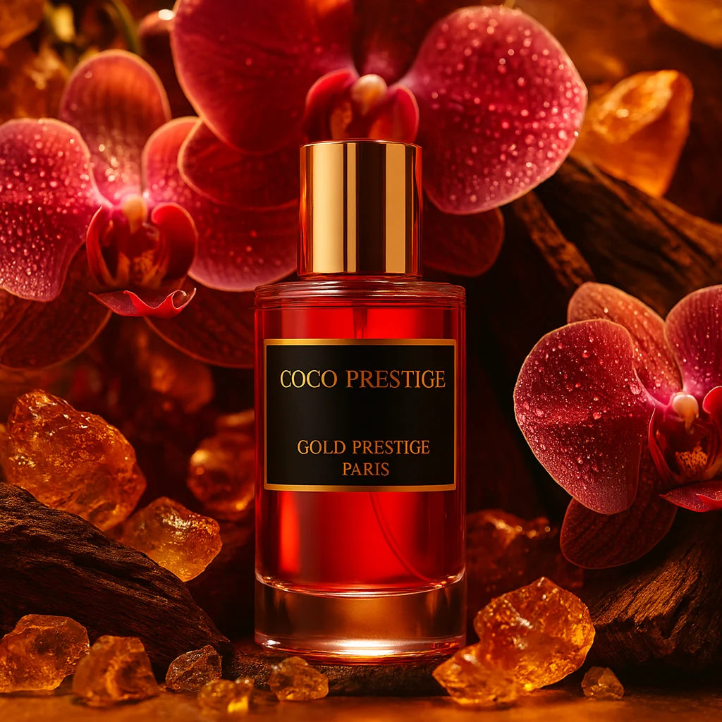 Eau de Parfum Coco Prestige 50 ml – Gold Prestige Paris Maison Prestiria