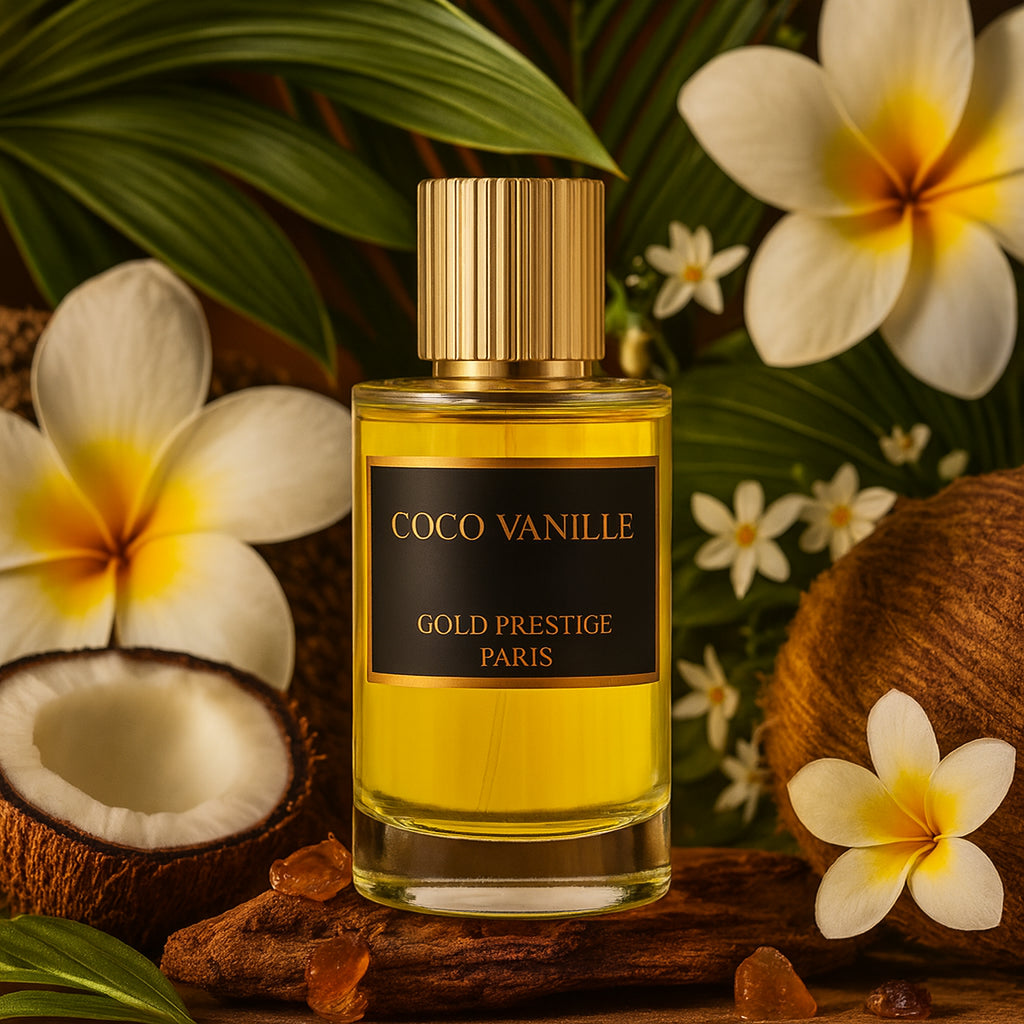 Eau de Parfum Coco Vanille 50 ml – Gold Prestige Paris Maison Prestiria