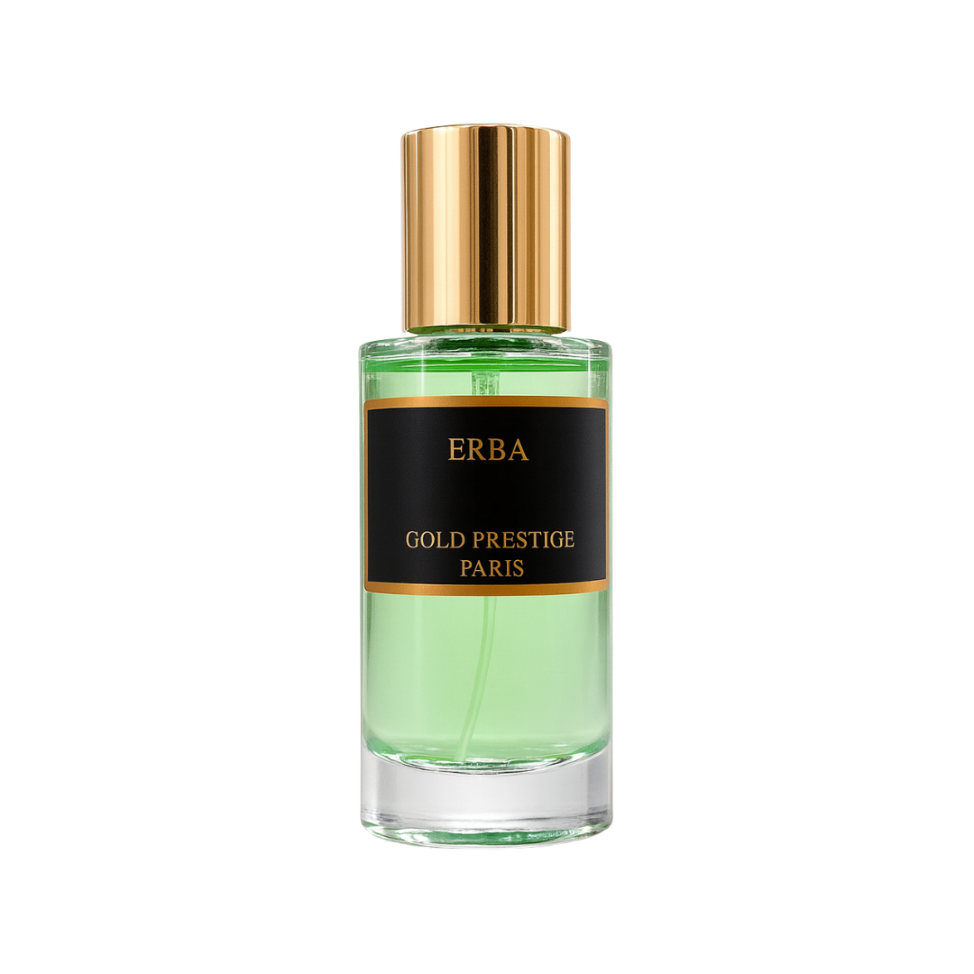 Eau de Parfum Erba 50 ml – Gold Prestige Paris Maison Prestiria