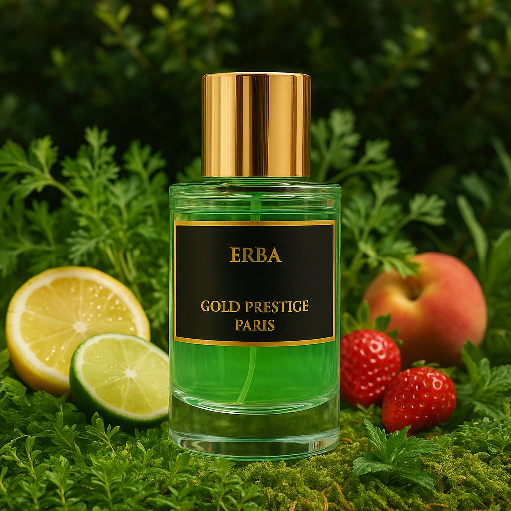 Eau de Parfum Erba 50 ml – Gold Prestige Paris Maison Prestiria