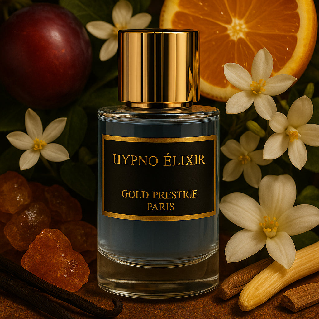 Eau de Parfum Hypno Élixir 50 ml – Gold Prestige Paris Maison Prestiria