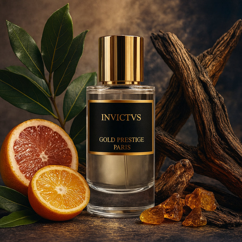 Eau de Parfum Invictvs 50 ml – Gold Prestige Paris Maison Prestiria