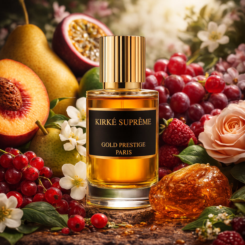 Eau de Parfum Kirké Suprême 50 ml – Gold Prestige Paris Maison Prestiria