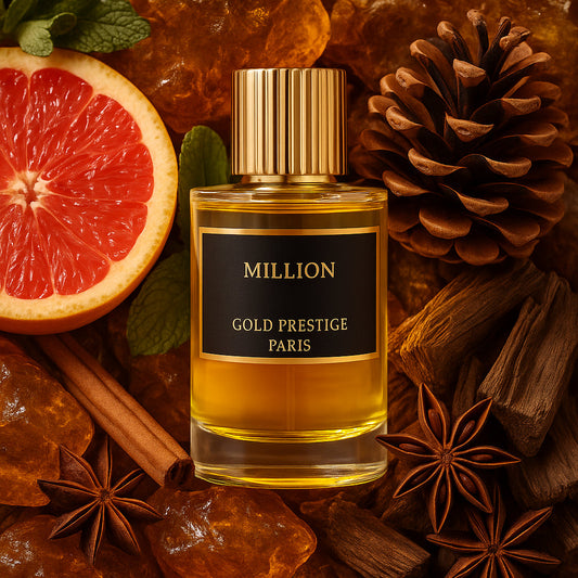Eau de Parfum Million 50 ml – Gold Prestige Paris Maison Prestiria