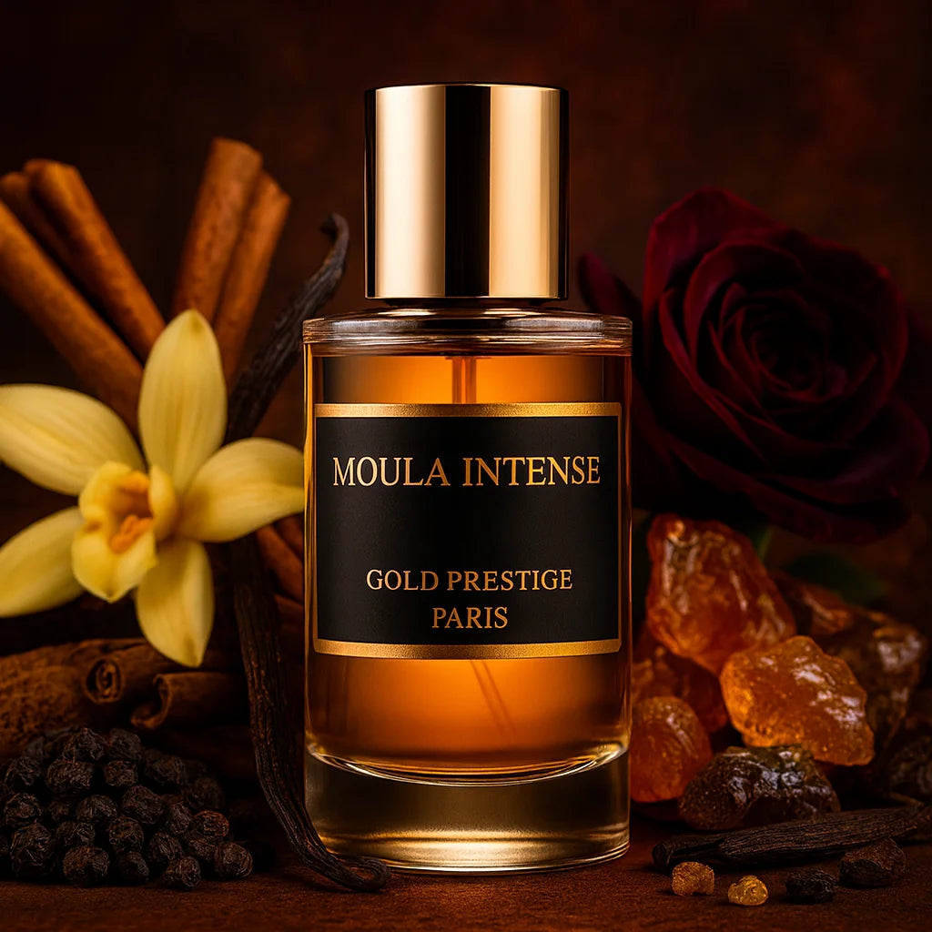 Eau de Parfum Moula Intense 100 ml - Gold Prestige Paris Maison Prestiria