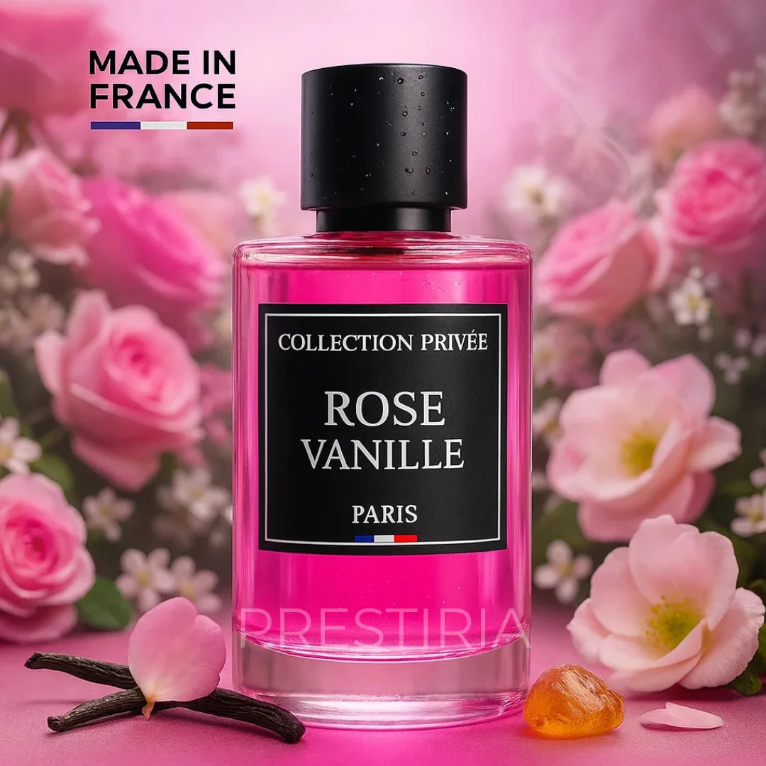 Eau de Parfum Rose Vanille 50 ml Collection Privee - Edition Luxe Maison Prestiria