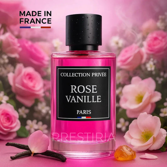 Eau de Parfum Rose Vanille 50 ml Collection Privee - Edition Luxe Maison Prestiria