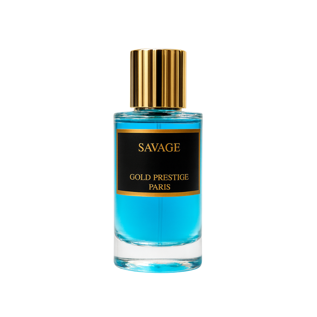 Eau de Parfum Savage 50 ml – Gold Prestige Paris Maison Prestiria
