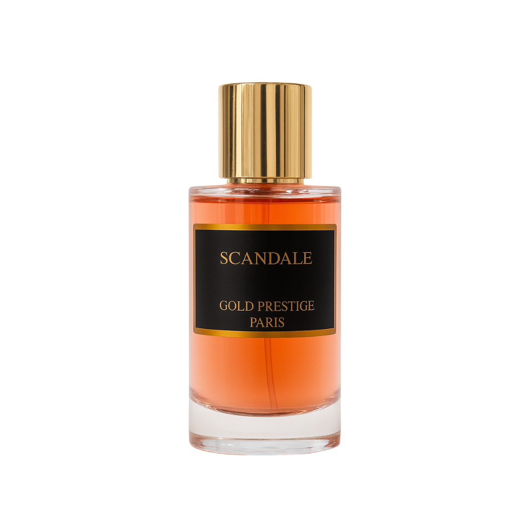 Eau de Parfum Scandale 50 ml – Gold Prestige Paris Maison Prestiria