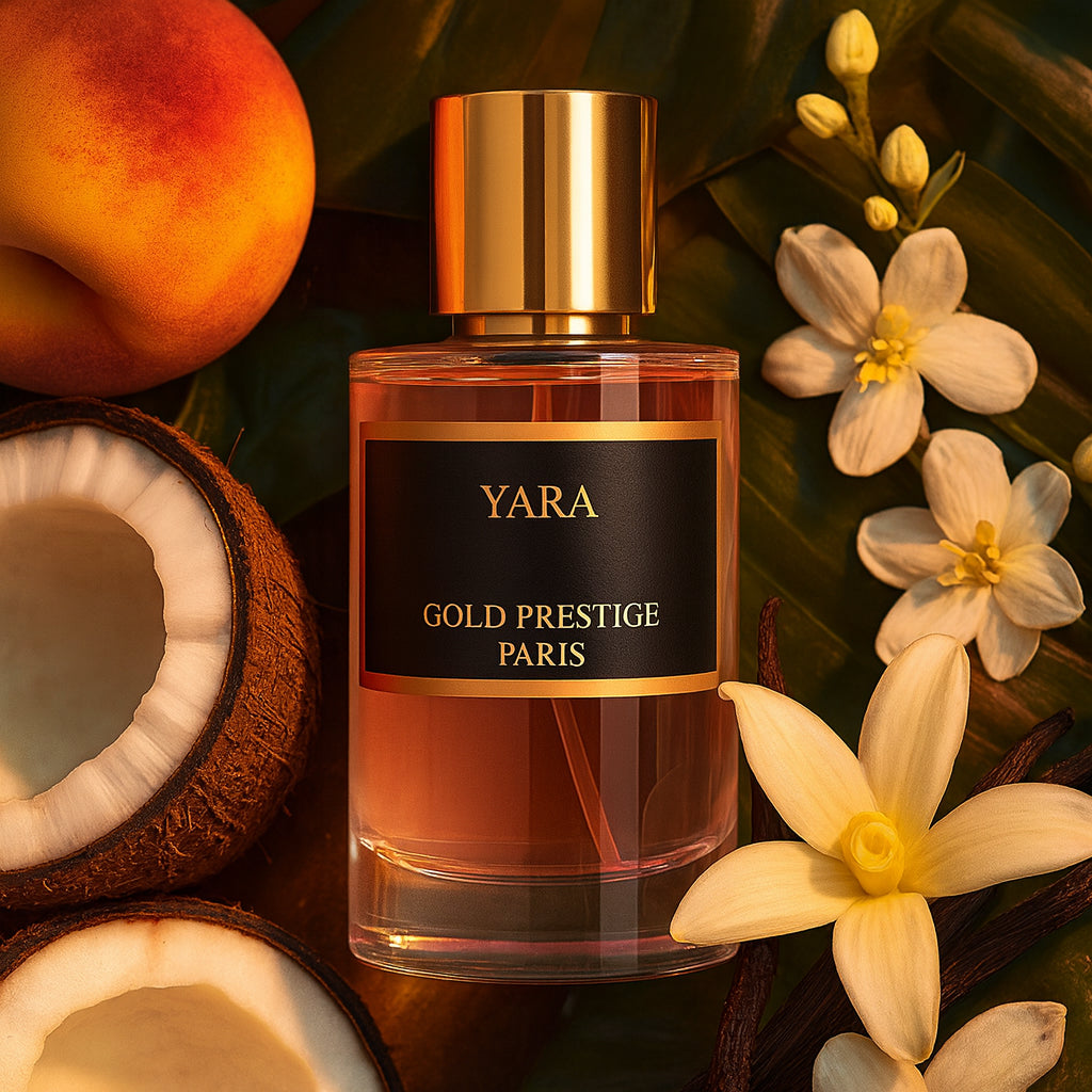 Eau de Parfum Yara 50 ml – Gold Prestige Paris Maison Prestiria