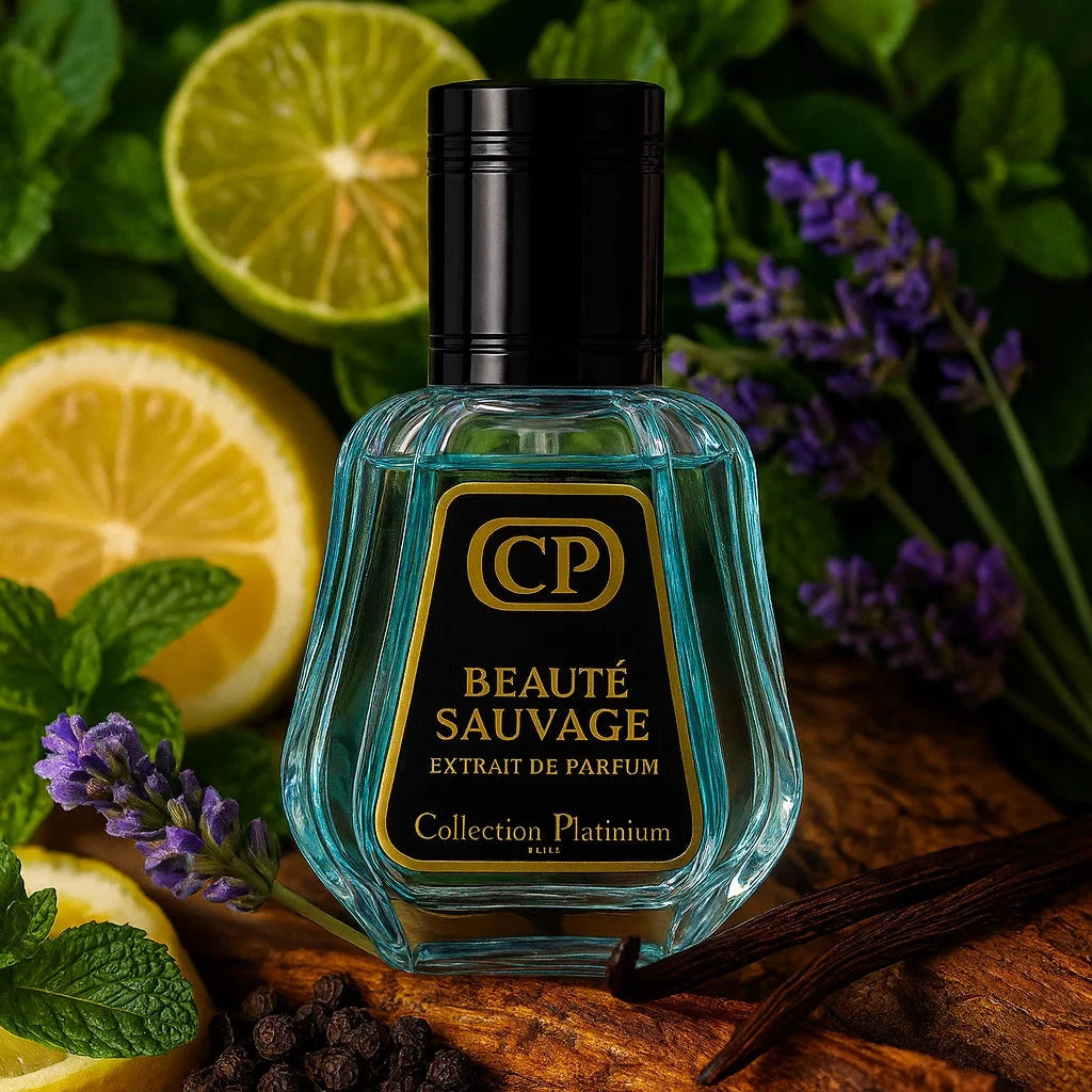 Extrait de Parfum Beaute Sauvage 50 ml - Collection Platinum Maison Prestiria