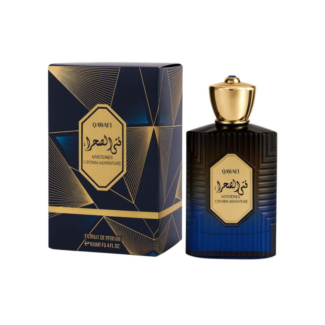 Extrait de Parfum Mysteries Crown Adventure 100 ml – Qawafi Maison Prestiria