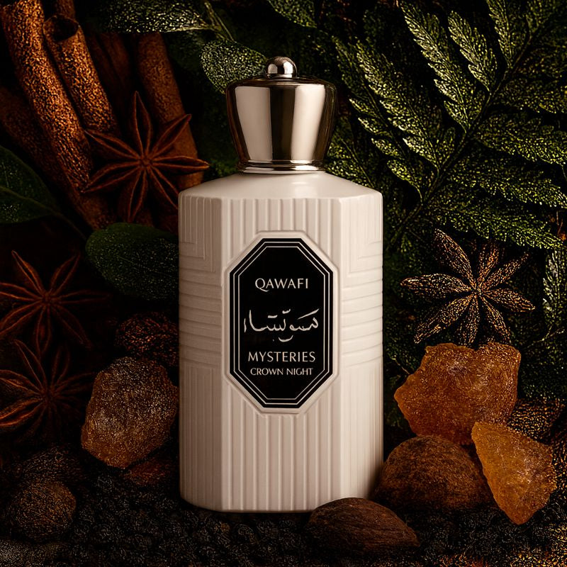 Extrait de Parfum Mysteries Crown Night 100 ml – Qawafi Maison Prestiria
