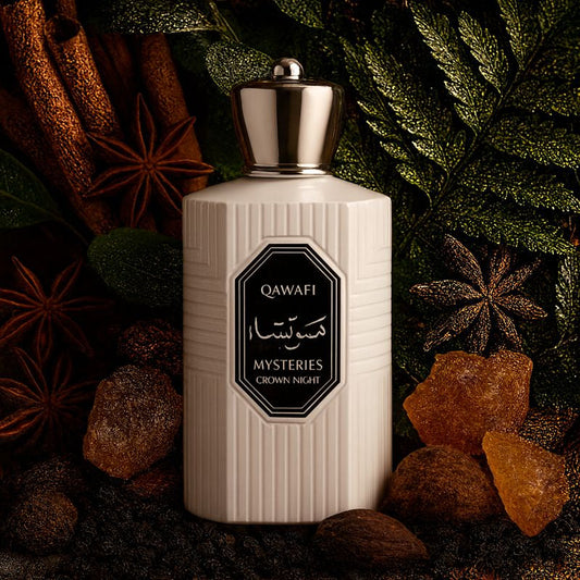 Extrait de Parfum Mysteries Crown Night 100 ml – Qawafi Maison Prestiria