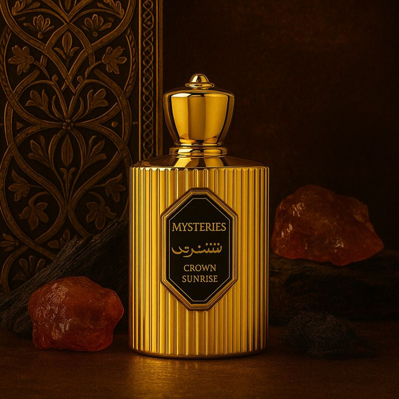 Extrait de Parfum Mysteries Crown Sunrise 100 ml – Qawafi Maison Prestiria