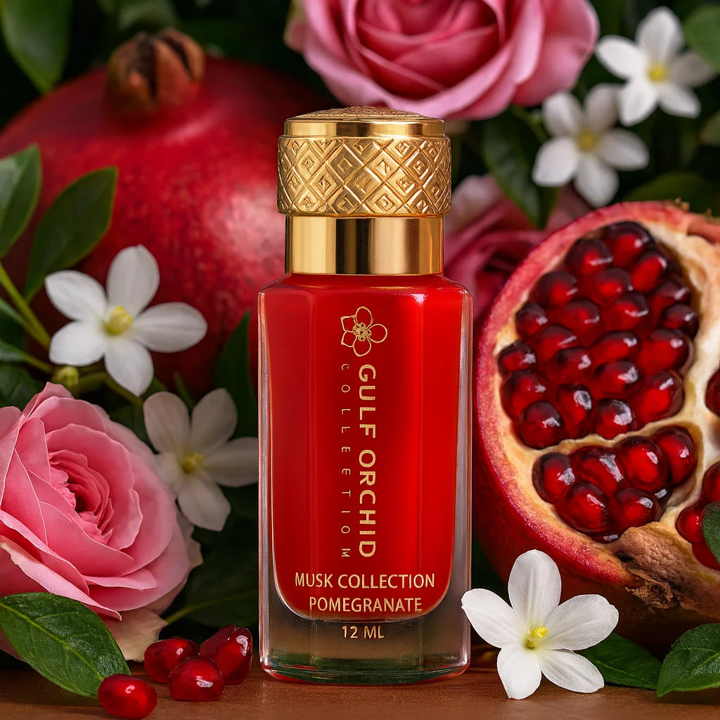 Huile Parfumée Pomegranate 12 ml – Musk Collection Maison Prestiria