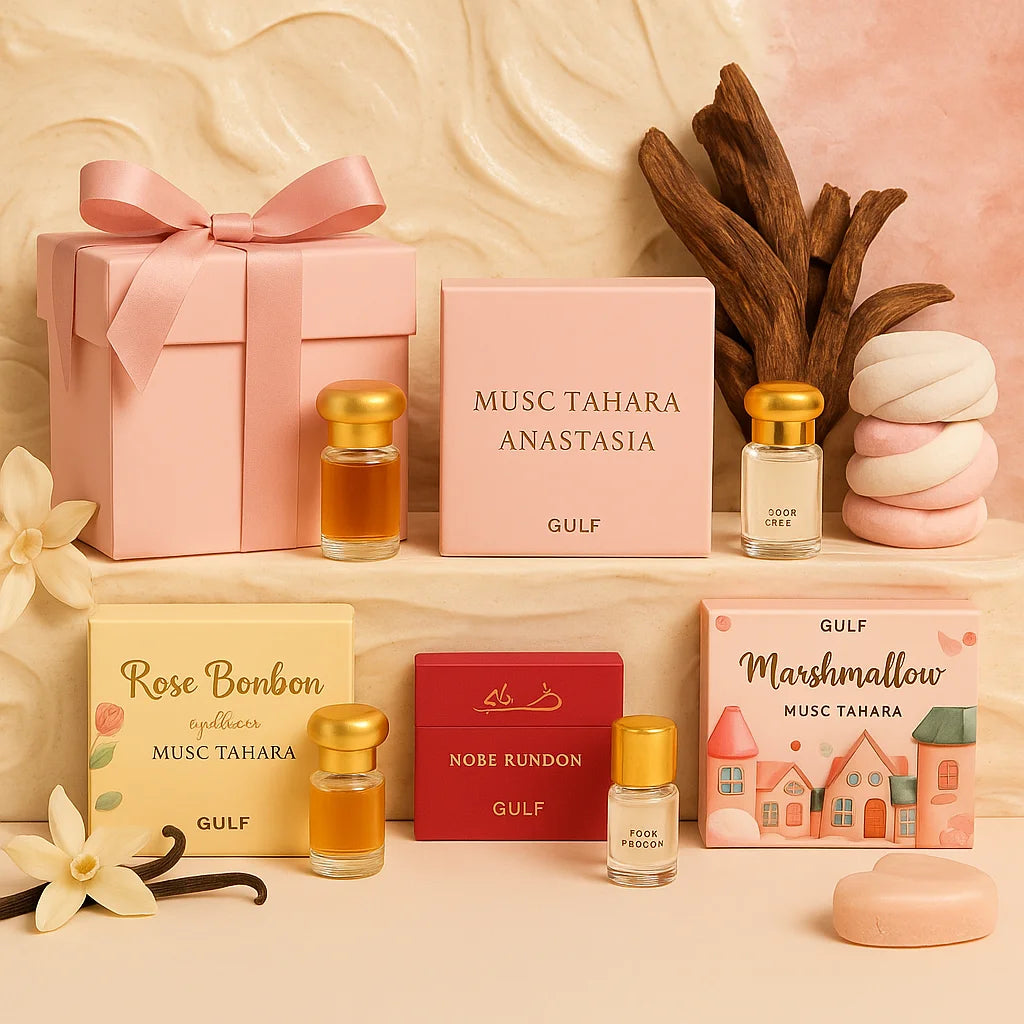 LOT DE MUSC TAHARA GOURMAND X6 PIÈCES Maison Prestiria