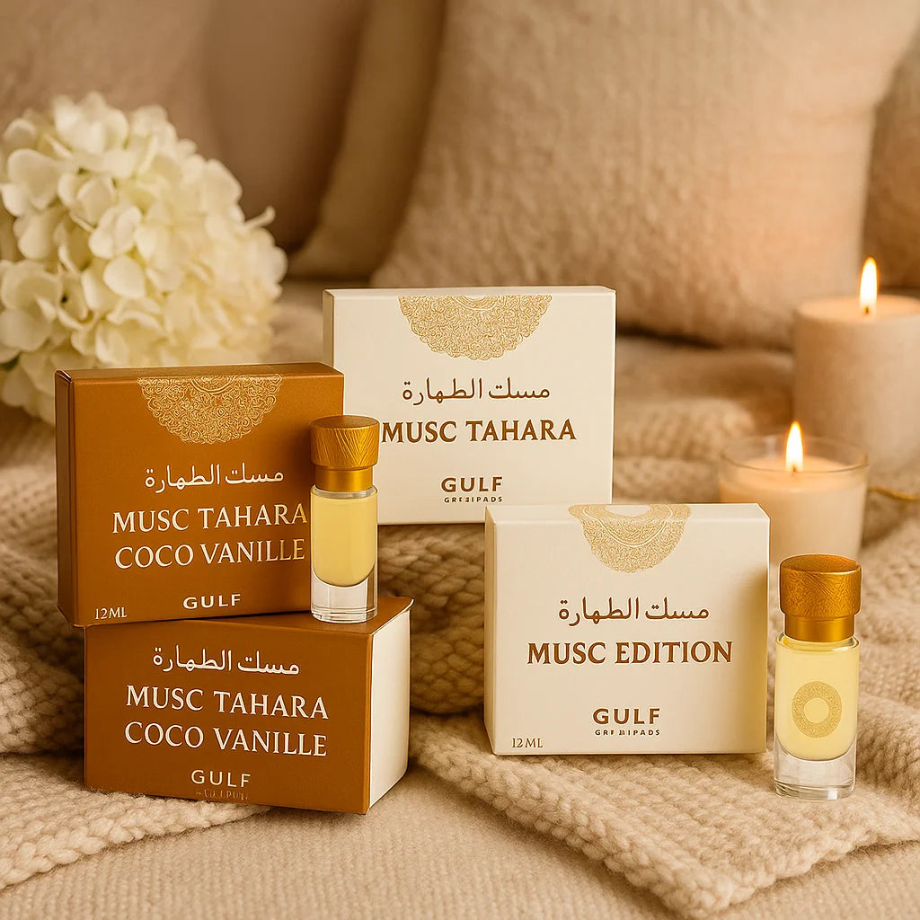 LOT DE 6 MUSCS TAHARA & COCO VANILLE Maison Prestiria