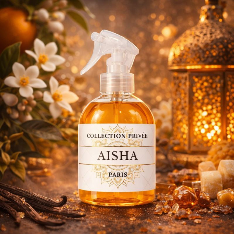 Parfum d’intérieur Aisha 250 ml – Collection Privée (Paris) Maison Prestiria