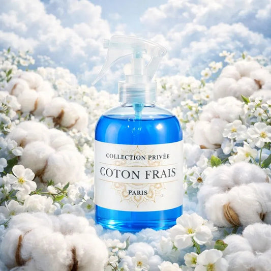 Parfum d’intérieur Coton Frais 250 ml – Collection Privée Paris Maison Prestiria