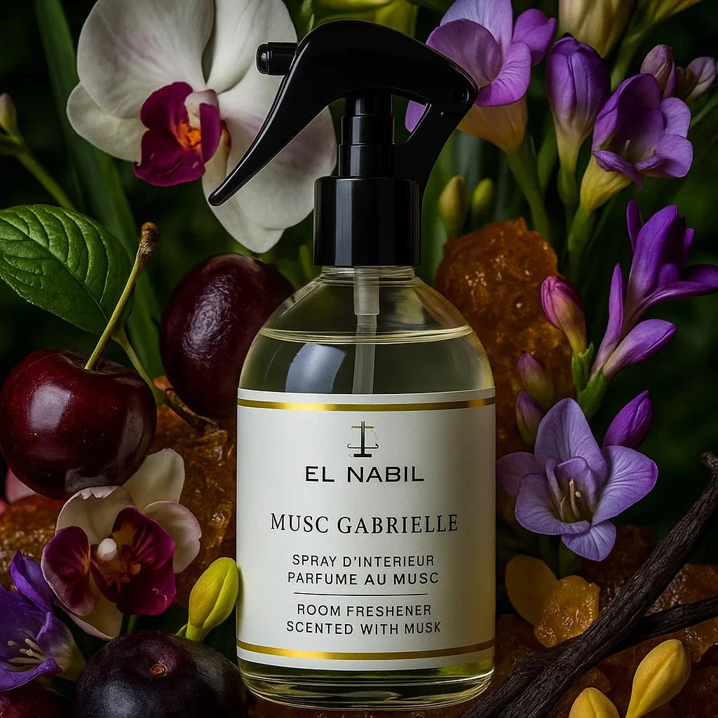 Spray d'ambiance Musc Gabrielle 350 ml - El Nabil Maison Prestiria