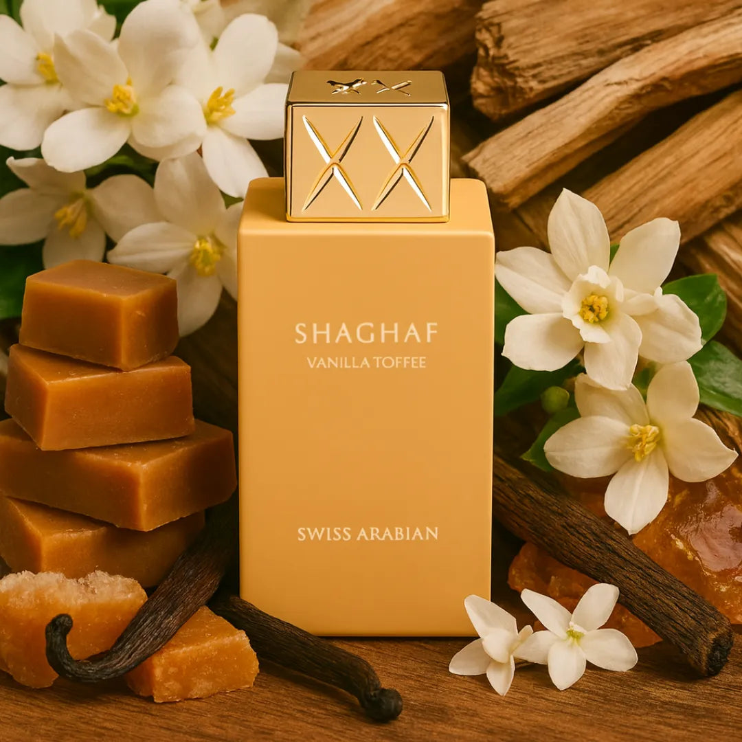 Eau de Parfum Shaghaf Vanilla Toffee 75ml Swiss Arabian