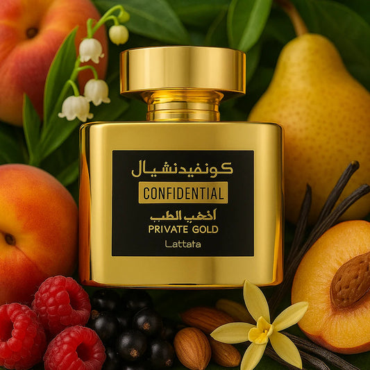 Eau de Parfum Confidential Gold 100ml Lattafa