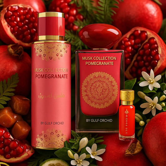 Coffret Parfum Pomegranate Musk Gulf Orchid