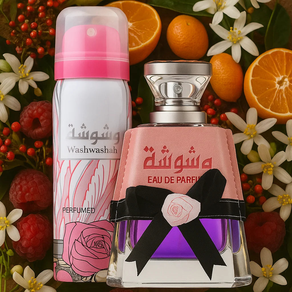 Coffret Parfum & Deodorant Washwashah Lattafa